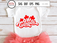 Load image into Gallery viewer, Oh Canada SVG &amp; PNG, Canadian Cut File