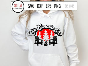 Oh Canada Eh SVG & PNG, Canadian Cut File