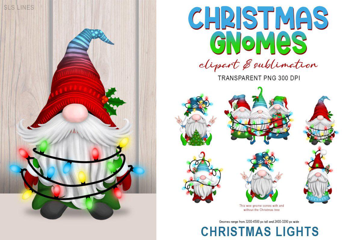 Christmas ornaments sublimation, Christmas gnome ornament By Svetana  Studio