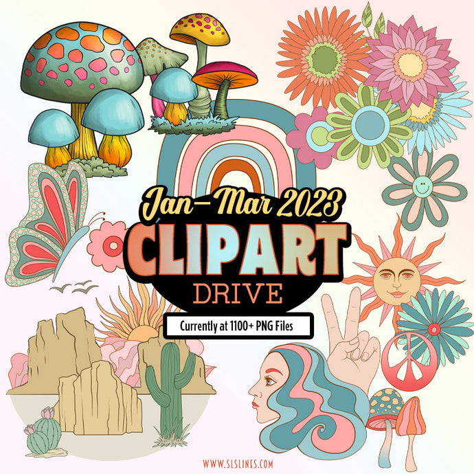 Jan-Mar 2023 Clipart Drive is growing!