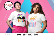 Load image into Gallery viewer, LGBTQ SVG Bundle | Pride Day Rainbow Cut File Designs by SLS Lines