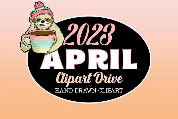 Clipart Drive April 2023: Illustrations & Graphics for Creatives, SLSLines