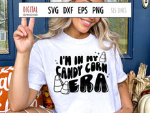 Load image into Gallery viewer, In My Candy Corn Era SVG - Halloween Cut File