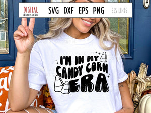 In My Candy Corn Era SVG - Halloween Cut File