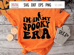 I'm In My Spooky Era SVG - Halloween Cut File by SLS Lines
