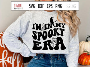 I'm In My Spooky Era SVG - Halloween Cut File by SLS Lines