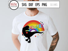 Load image into Gallery viewer, Say Gay LGBTQ SVG  | Pride Day Rainbow Cut File by SLS Lines