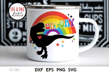 Load image into Gallery viewer, Say Gay LGBTQ SVG  | Pride Day Rainbow Cut File by SLS Lines