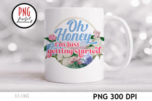 Load image into Gallery viewer, Snarky and Sarcastic Mug Designs with Vintage Flowers