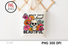 Load image into Gallery viewer, Flower Mushroom Skull PNG - Retro Positivity Sublimation