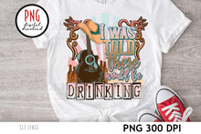 Load image into Gallery viewer, Western Cowboy &amp; Music PNG - Alcohol Design EXCLUSIVE