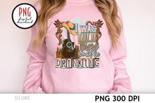 Load image into Gallery viewer, Western Cowboy &amp; Music PNG - Alcohol Design EXCLUSIVE