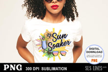 Load image into Gallery viewer, Summer Fun Sublimation Bundle - Beach Vibes PNGs