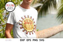 Load image into Gallery viewer, Summer SVG - Sun Soaker Retro Cut File