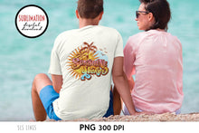 Load image into Gallery viewer, Summer Sublimation - Sunshine Seeker with Palm Trees PNG