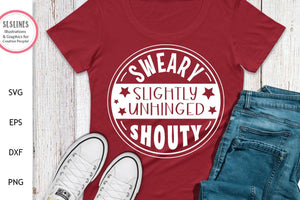 Sweary & Shouty SVG - Funny Adult Designs