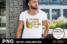 Load image into Gallery viewer, Alcohol Sublimation Bundle - 10 Drinking Designs PNG - SLSLines