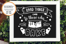Load image into Gallery viewer, Baking SVG - Baker Cut File - SLSLines