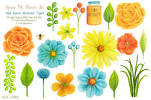 Load image into Gallery viewer, BIG Floral Bundle 2: Watercolor Flowers - SLSLines