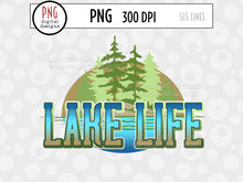 Load image into Gallery viewer, Camping &amp; Lake Sublimation - Lake Life - SLSLines