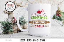 Load image into Gallery viewer, Christmas Baking SVG - Christmas Baking Crew PNG - SLSLines