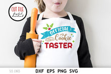 Load image into Gallery viewer, Christmas Baking SVG - Official Cookie Taster Cutting File - SLSLines
