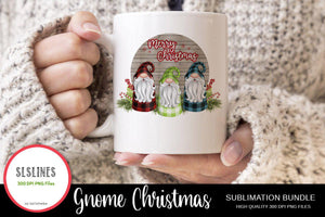 Christmas Gnomes Sublimation Design BUNDLE - SLSLines