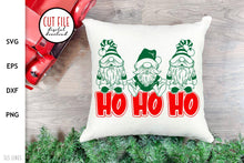 Load image into Gallery viewer, Christmas Gnomes SVG - Ho Ho Ho Gnome Trio - SLSLines