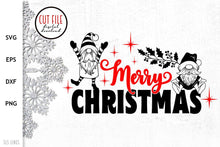 Load image into Gallery viewer, Christmas Gnomes SVG - Merry Christmas Cut File - SLSLines