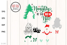 Load image into Gallery viewer, Christmas Gnomes SVG - Naughty is the New Nice - SLSLines