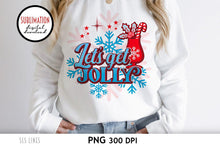Load image into Gallery viewer, Christmas PNG Sublimation - Let&#39;s Get Jolly - SLSLines