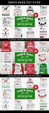 Load image into Gallery viewer, Christmas Sack SVG Bundle - Santa Present Bag Cut Files - SLSLines