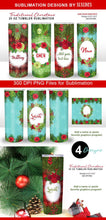 Load image into Gallery viewer, Christmas Tumbler Sublimation - Traditional Christmas PNG - SLSLines