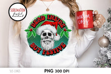 Load image into Gallery viewer, Creepy Christmas Sublimation - Dead Inside But Festive PNG - SLSLines