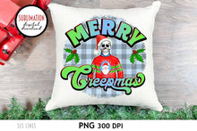 Load image into Gallery viewer, Creepy Christmas Sublimation - Ugly Christmas Sweater PNG - SLSLines