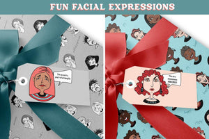 Fun Facial Expressions Vectors & PNG - SLSLines