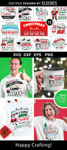 Load image into Gallery viewer, Funny Christmas SVG Bundle - Fun Adult Christmas Cut Files - SLSLines