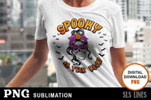 Load image into Gallery viewer, Halloween Sublimation PNG - Spooky All Year Round - SLSLines