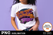 Load image into Gallery viewer, Halloween Sublimation PNG - Tis the Season, Witches - SLSLines