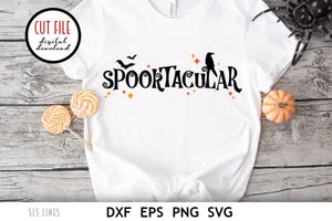 Halloween SVG | Spooktacular Crow Cut File - SLSLines