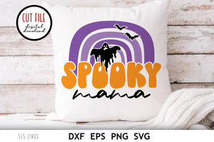 Halloween SVG | Spooky Mama Cut File - SLSLines