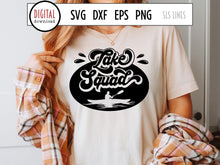 Load image into Gallery viewer, Lake &amp; Cabin SVG - Lake Squad Cut File - SLSLines