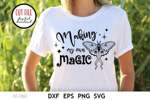 Mystical Cut File - Making My Own Magic SVG - SLSLines