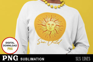 Mystical Sublimation Sun Child Design - SLSLines