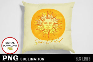 Mystical Sublimation Sun Child Design - SLSLines