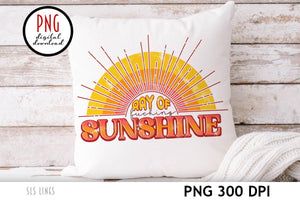 Ray of Fucking Sunshine PNG - Adult Sublimation Design - SLSLines