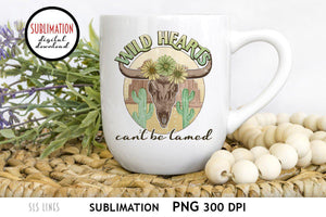 Retro Sublimation PNG - Wild Hearts Can't Be Tamed - SLSLines