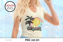 Load image into Gallery viewer, Retro Sublimation - Sun Soaker Beach PNG - SLSLines