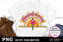 Load image into Gallery viewer, Summer Sublimation Ice Cream Treat - Sweet Summer Time PNG