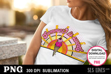 Load image into Gallery viewer, Summer Sublimation Ice Cream Treat - Sweet Summer Time PNG